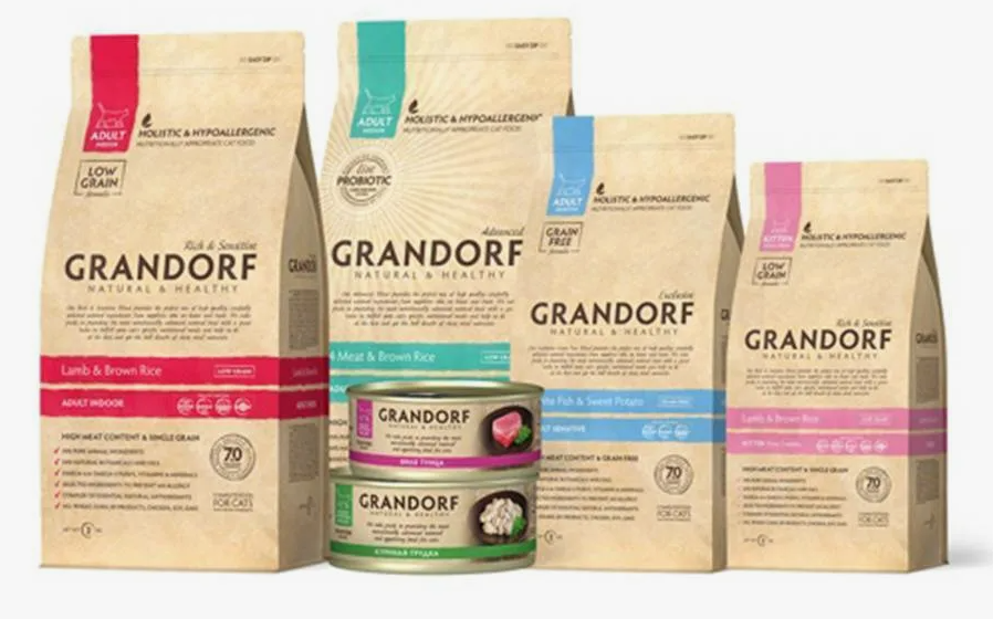 Корм бренда Grandorg для кошек и собак в настоящее время - один самых востребованных