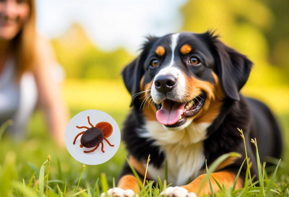 Как защитить собаку от клеща